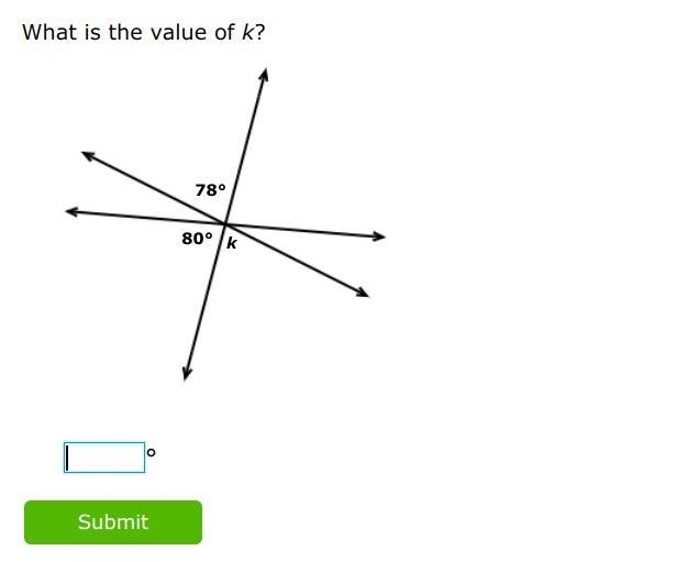 7 points: What is the value of k? pls need help.-example-1