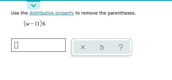 Use the distributive property to remove the parenthesis (problem is below)-example-1