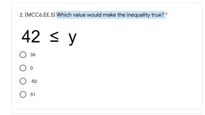 Which value would make the inequality true?-example-1