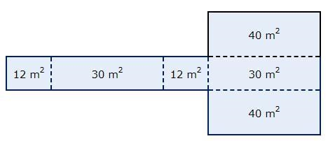 Please help! A net of a rectangular prism is shown below. The surface area of each-example-1