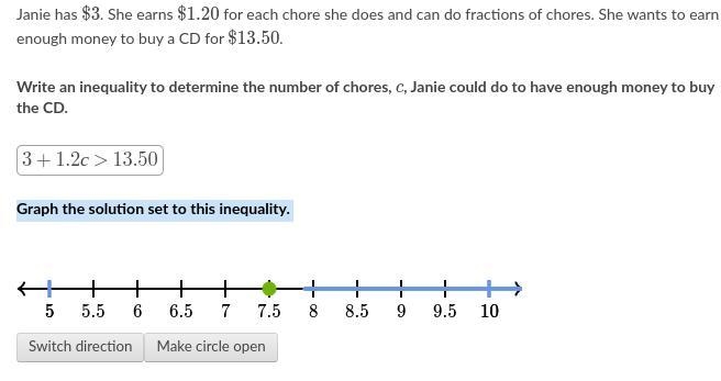 1. open circle or closed 2. where do i point to the circle 3. Already answered the-example-1