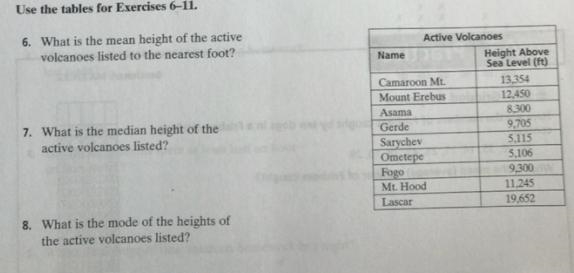 Find the mean median and mode of each data set (I NEED HELP PLEASE)-example-1