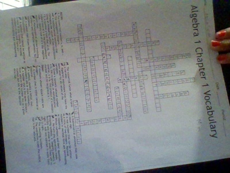 Algebra 1 - 25 POINTS I Need this done by today... Definitions: I NEED 7, 12 and 16!!-example-1