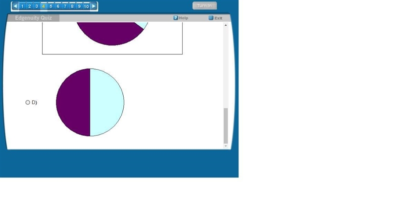 Which circle represents 30% in blue?-example-4