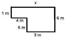 Please hurry If the perimeter is 26 meters, what is the length of the missing side-example-1