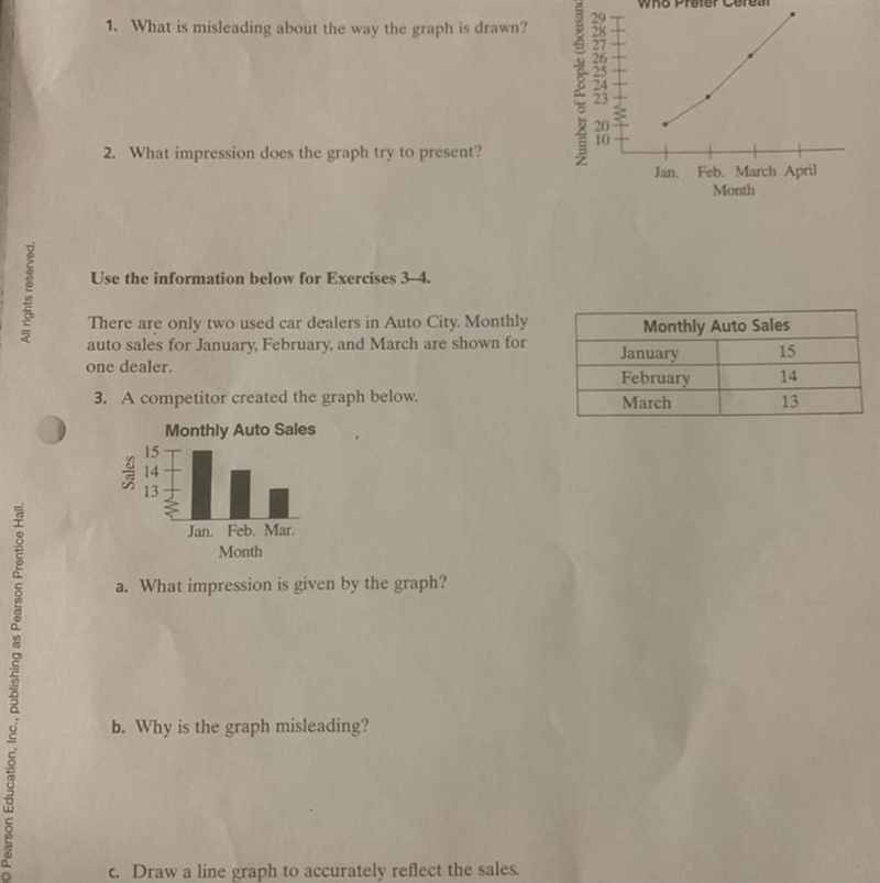 Misleading Graphs and statistics ( PLEASE HELP)-example-1