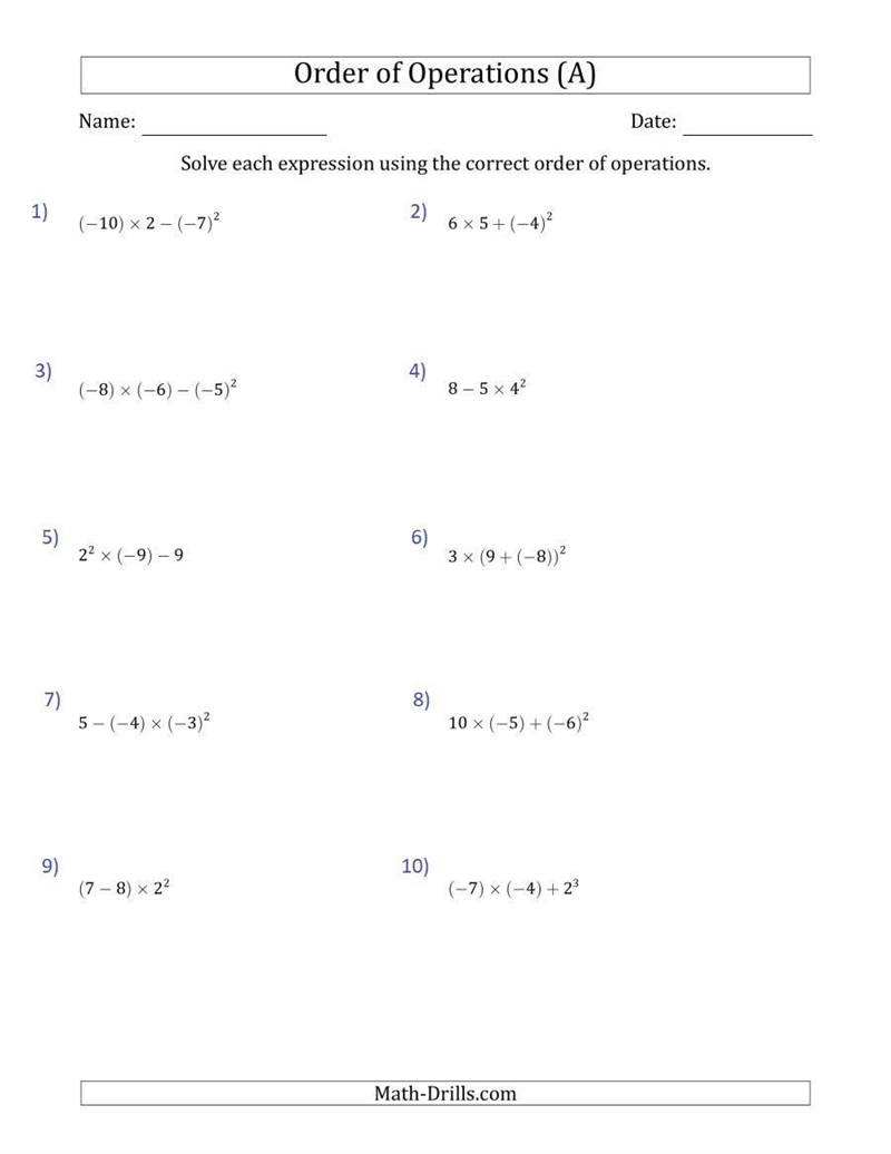 Help, please! order of operations, and negatives.-example-1