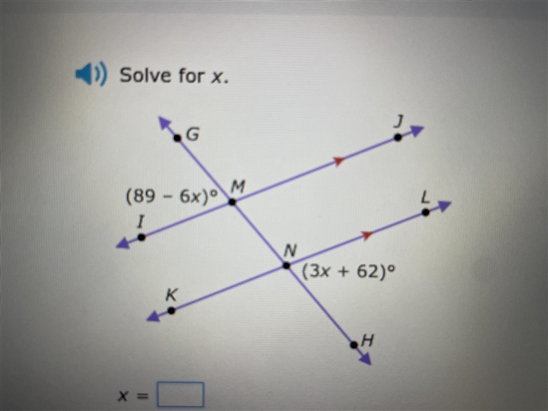 This assignment is due soon if someone can help it would be amazing! It is about transversals-example-2