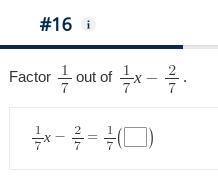 Factor 1/7 out of 1/7x-2/7-example-1