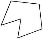 I need some help with this which of the following shapes is a convex polygon? A, B-example-3