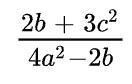 A = 8, b = 4, and c = 16-example-1