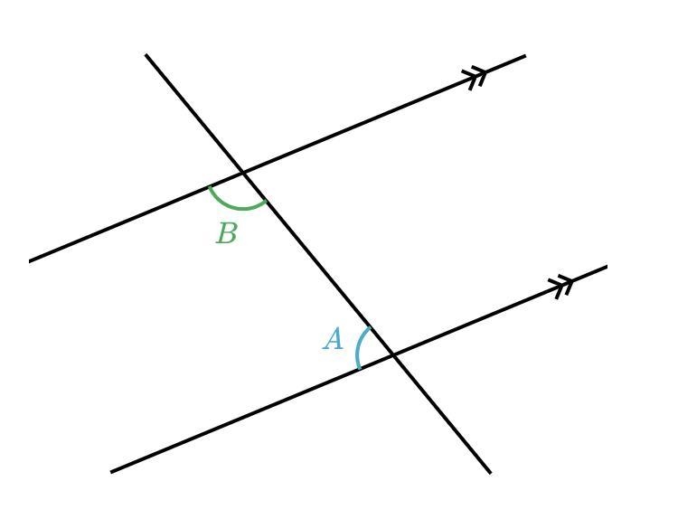 What is angle A equal? Thanks :)-example-1