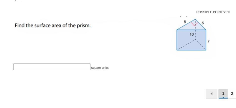 Find the surface area of the prism.-example-1