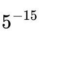 Write the power using a positive exponent.-example-1