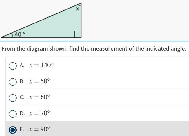 What is the measurement of the indicated angle?-example-1