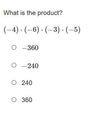 What is the product? pt 2-example-1