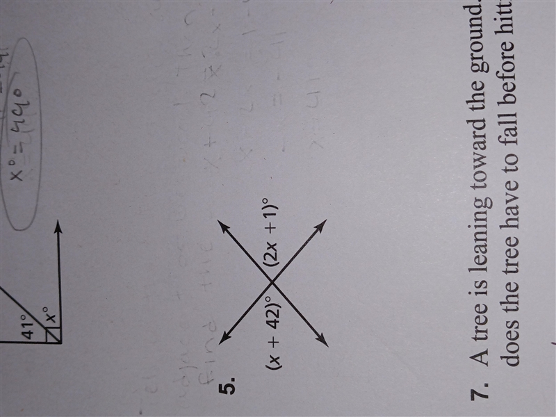 Tell wether the angles are adjacent or vertical. Then find the value of x.-example-1