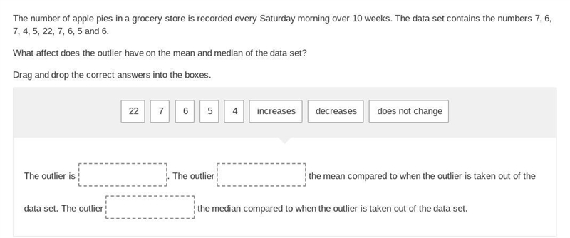 The number of apple pies in a grocery store is recorded every Saturday morning over-example-1