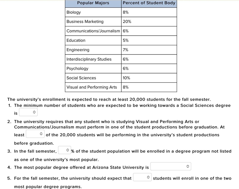 PLEASE HELPPP In order to determine the best fit undergraduate program, a high school-example-1