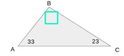 Solve for the missing angle of the triangle-example-1