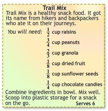 Gina will package the trail mix into single servings. To do this, she needs to know-example-1