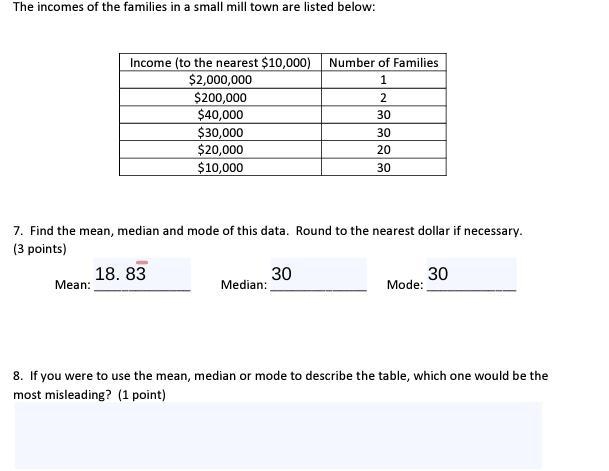 Please help with math i'm so bad at it :( and is number 7 correct?-example-1