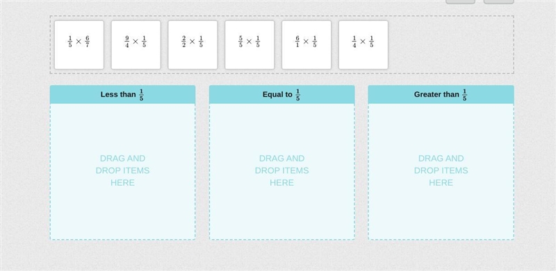 Put the expressions into the table to show whether the product is less than 15, greater-example-1