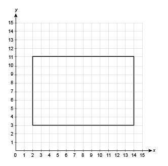 What is the perimeter of the rectangle in the coordinate plane? 40 units 50 units-example-1