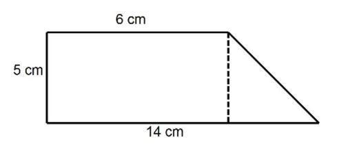 PLEASE HELP ME WITH THIS QUESTION! Find the area of this composite figure below.-example-1