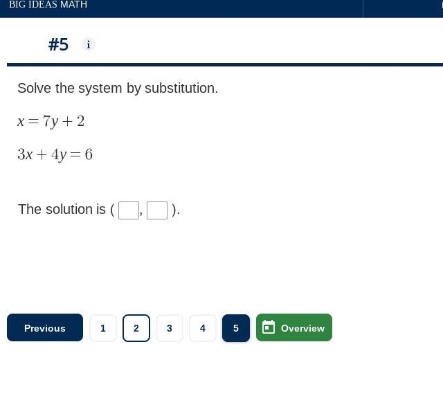 I just need help . this is BIG IDEAS work-example-1