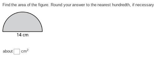 Find the area of the figure. Round your answer to the nearest hundredth, if necessary-example-1