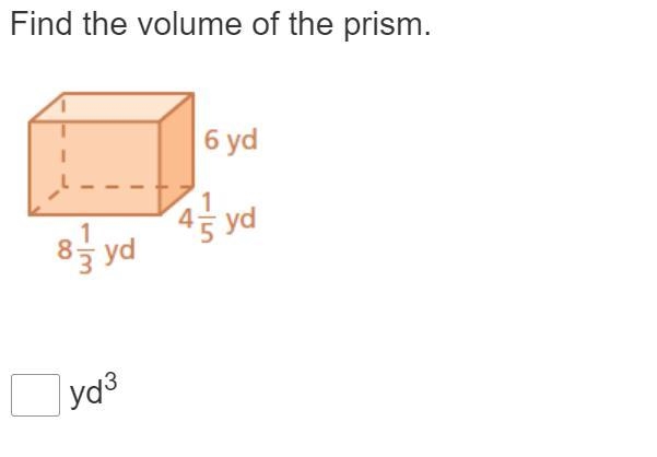 Find the volume of the prism.-example-1