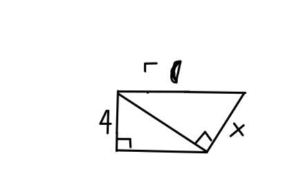 Find the value of x. please explain and show your work. top(50) left side(24) bottom-example-1