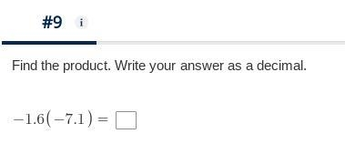 Find the product. Write your answer as a decimal.-example-1