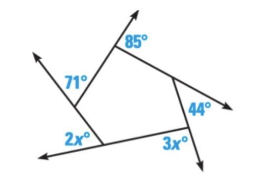 What is the value of 2x and 3x?-example-1