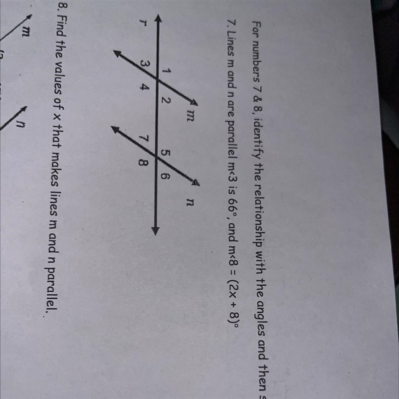 In the end it says solve for X show work-example-1