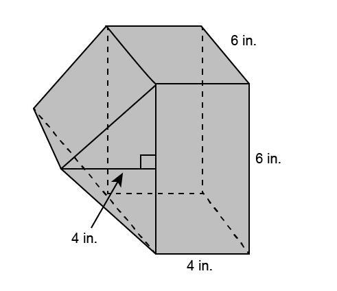 What is the volume of this figure? 216 in³ 240 in³ 288 in³ 312 in³ ( I already know-example-1