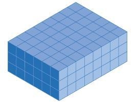 Each cube in this figure measures 1 centimeter on each side. What is the volume of-example-1