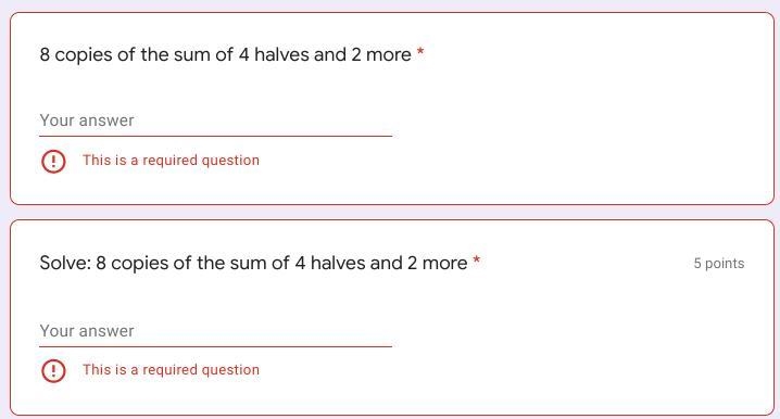 8 copies of the sum of 4 halves and 2 more Solve: 8 copies of the sum of 4 halves-example-1