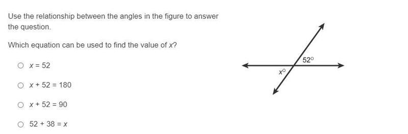 Use the relationship between the angles in the figure to answer the question. Which-example-1