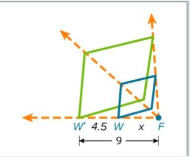 Which is the Transformation applied 1.Reduction 2.Enlargement-example-1