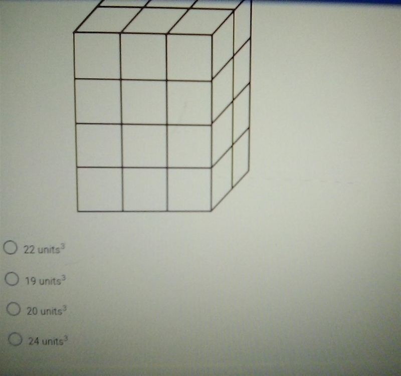 Calculate the volume of the following figure​-example-1