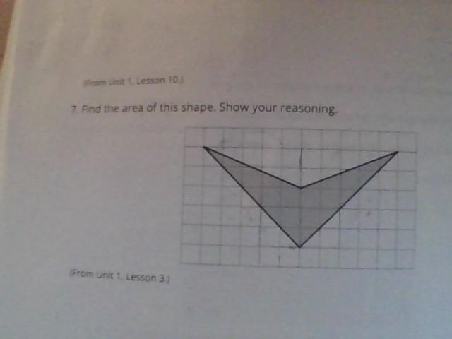 Find the area of this shape. Show your reasoning. I'M GIVING AWAY 40 POINTS PLS JUST-example-1