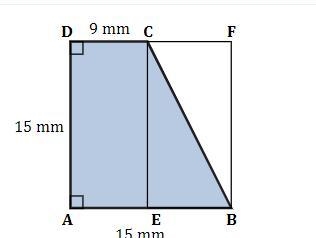 Find the area of the following shapes below. Please show your work!-example-1