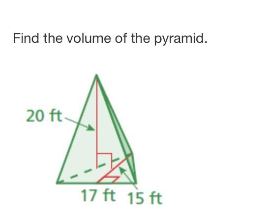 How do find volume of the triangular pyramid, I’m so confused I need the formula as-example-1