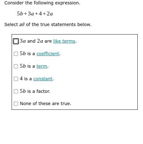 Helpppp Consider the following expression:-example-1