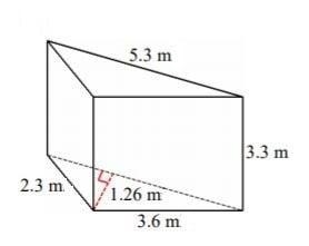 What is the surface area of the Triangular Prism rounded to the nearest tenth? A)18.5 B-example-1