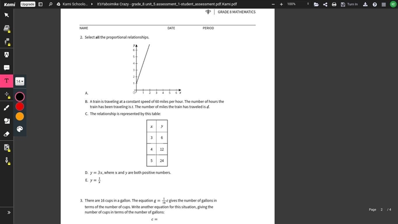 Select all the equations that correctly represent the relationship between Jada’s-example-3