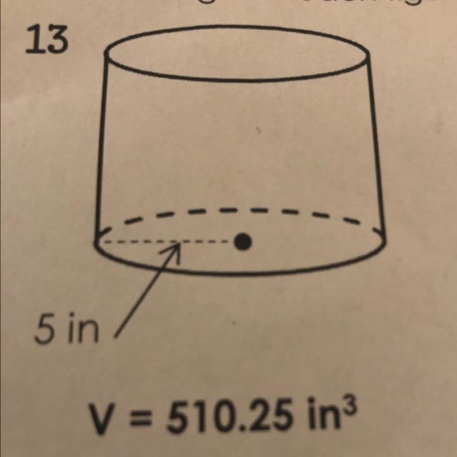 Find the Height of this Figure-example-1