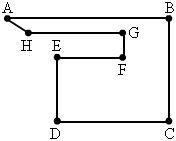 (PLS HURRY) Richard ran the route A-B-C-D-E-F-G-H-A. Which of the following paths-example-1